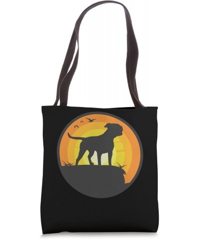 American Old Southern White Bulldog Dog Breed Tote Bag $12.01 Totes