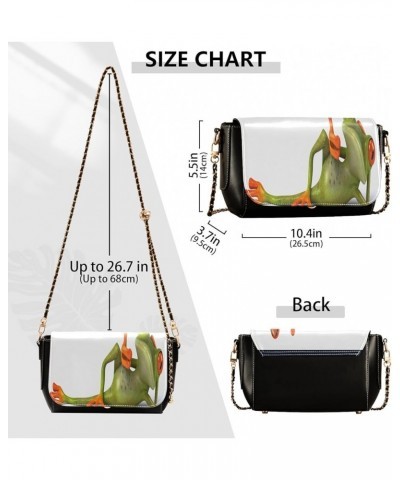 Crossbody Bags for Women Trendy Women's Black Shoulder Bag Small PU Leather Flap Cross Body Bag Handbags Pattern12 $19.67 Cro...