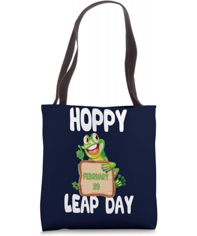 Funny Frog Hoppy Leap Day February 29 Birthday Leap Year Tote Bag $12.76 Totes