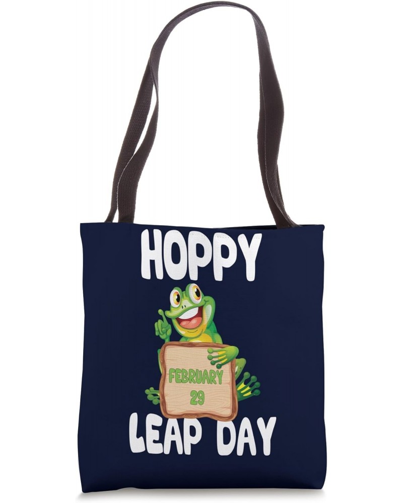 Funny Frog Hoppy Leap Day February 29 Birthday Leap Year Tote Bag $12.76 Totes