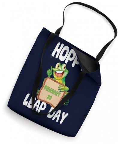 Funny Frog Hoppy Leap Day February 29 Birthday Leap Year Tote Bag $12.76 Totes