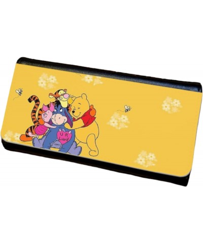 Cartoon Bear and Friends Design Leather Womens Tri Fold Wallet $16.07 Wallets