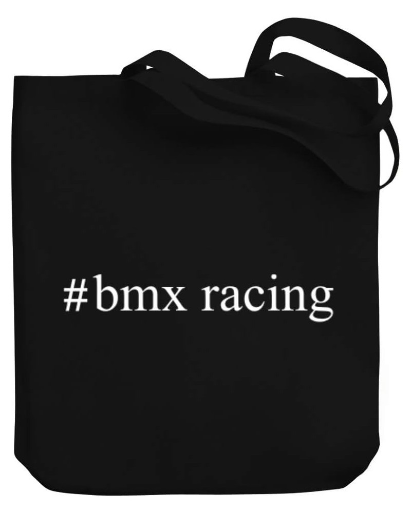 Bmx Racing Hashtag Canvas Tote Bag 10.5" x 16" x 4 $16.40 Totes