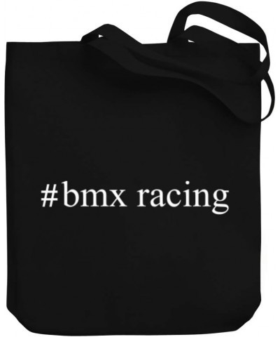 Bmx Racing Hashtag Canvas Tote Bag 10.5" x 16" x 4 $16.40 Totes