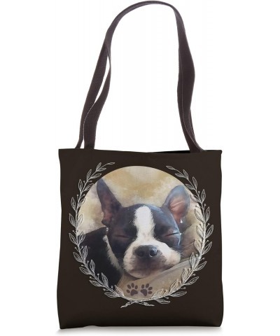 Boston Terrier Lover Dog Moms Tote Bag $13.56 Totes