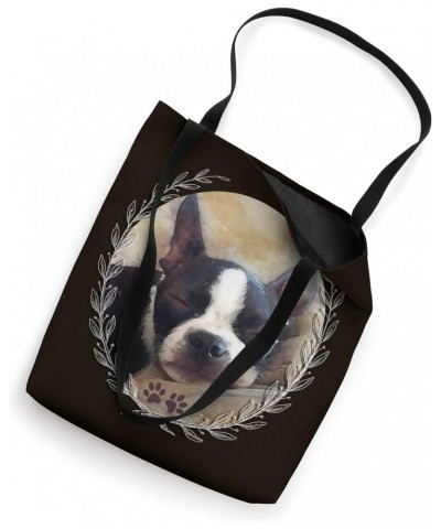 Boston Terrier Lover Dog Moms Tote Bag $13.56 Totes