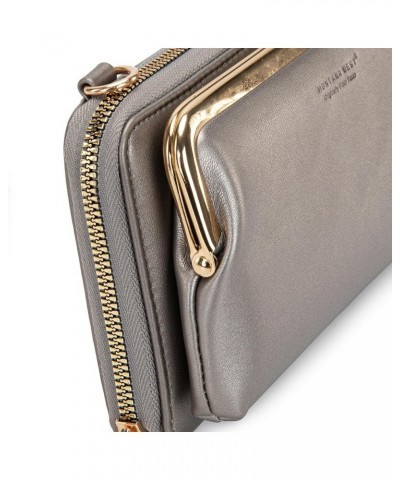 Small Crossbody Cell Phone Purse for Women RFID Blocking Cellphone Wallet Wallet Sliver $14.99 Crossbody Bags