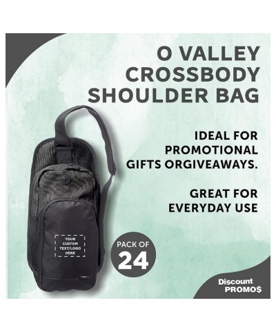 O Valley Crossbody Shoulder Bag Set of 6, Bulk Pack - Bring Everywhere You Go, Perfect for Travellers and Great for Everyday ...