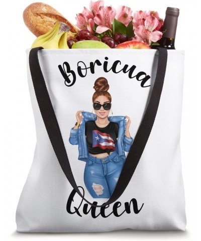 Boricua Queen Puerto Rican Pride Proud FLag Patriotic Women Tote Bag $15.29 Totes