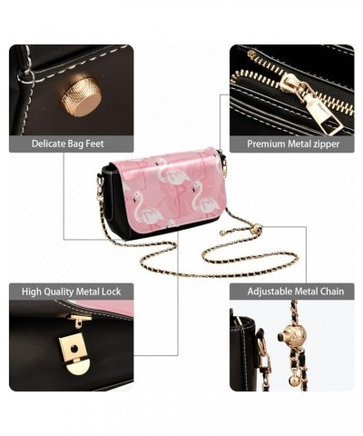 Crossbody Bags for Women Trendy Women's Black Shoulder Bag Small PU Leather Flap Cross Body Bag Handbags Pattern14 $23.36 Cro...