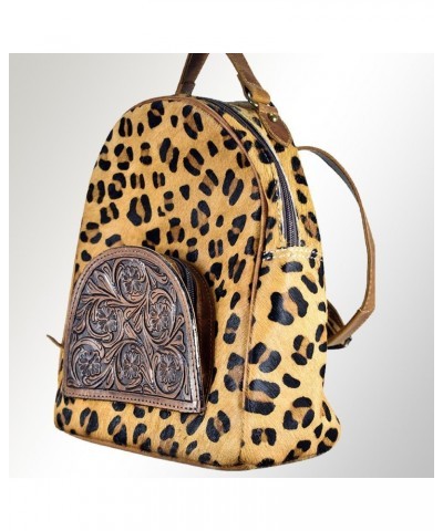 hand carved leather mini backpack and matching keyring (ADBGS156YLAC2) ADBGS156CHEBR $112.95 Backpacks