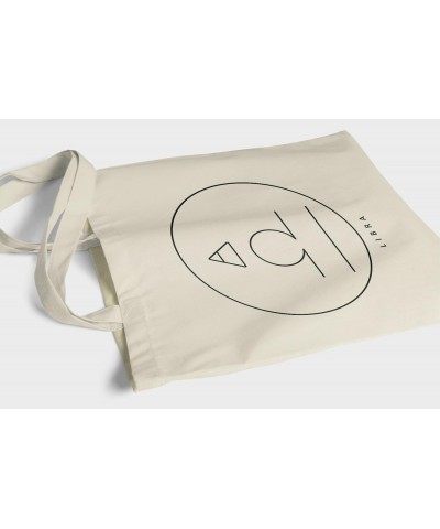 Libra Zodiac Astrology Glyph Natural Cotton Tote Bag $18.79 Totes