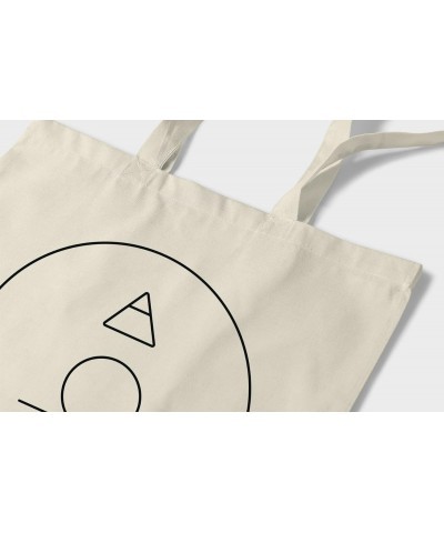 Libra Zodiac Astrology Glyph Natural Cotton Tote Bag $18.79 Totes