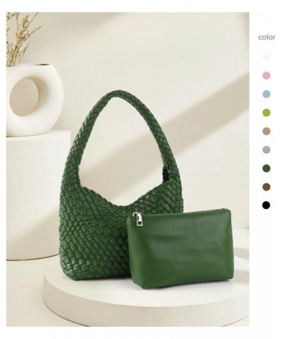 Handmade Woven bag Underarm Bag Women's Bag Handbag Shoulder Bag Solid Color Casual Cute Brown $35.47 Totes