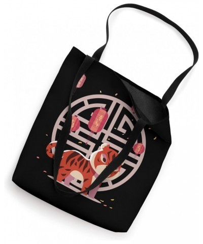 Happy Chinese New Year 2022 Year of The Bengal Tiger Animal Tote Bag $10.34 Totes