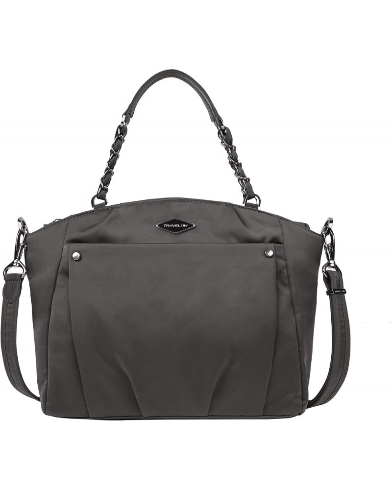 Parkview Anti-Theft Satchel Crossbody Bag Gray $29.86 Crossbody Bags