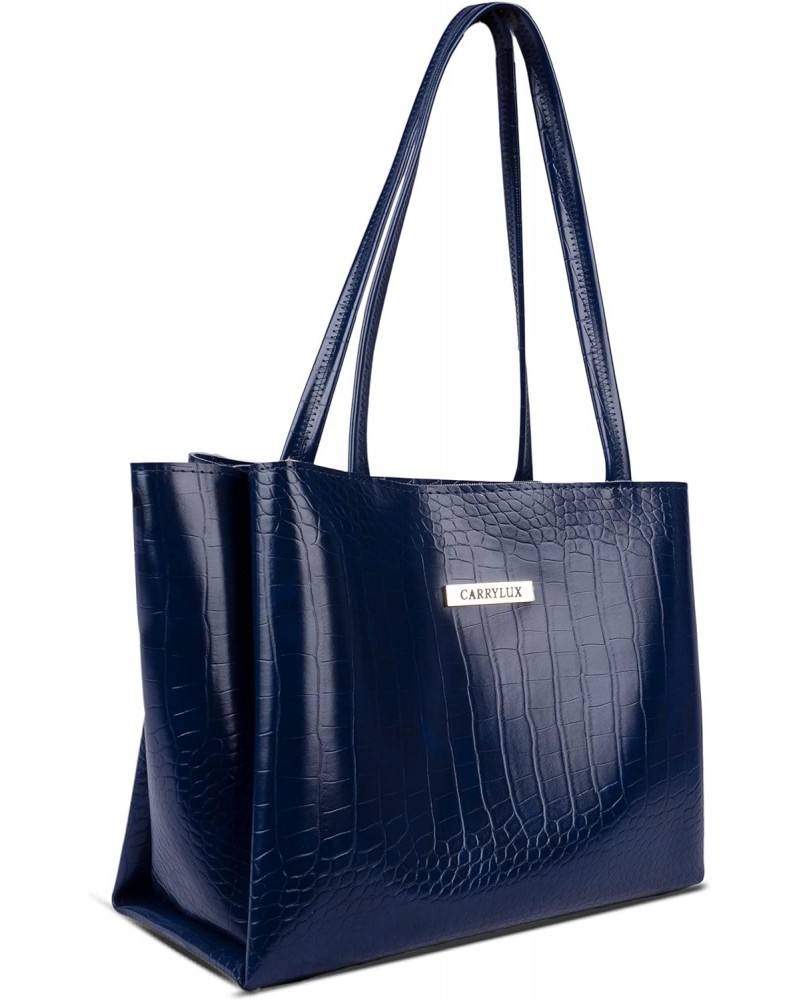 Handbags For Women Fashion Top Handle Bag Purses Shoulder Tote Bags From, Navy Blue $34.65 Totes