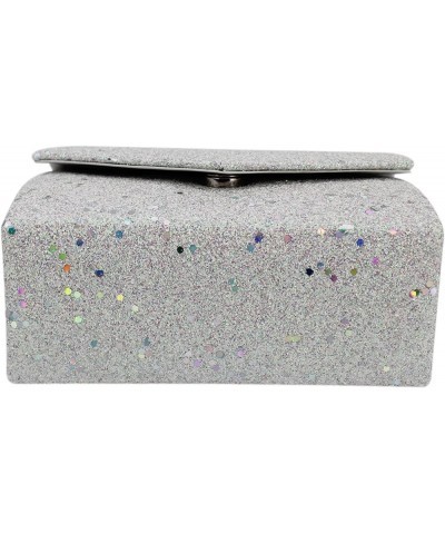 Evening Bag Women Rhinestone Envelope Clutch Purse Wedding Party Handbags,Light Grey X-white $14.35 Evening Bags