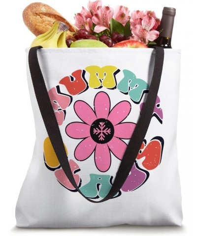 Mummy Claus Groovy Nostalgia Aesthetic Year 2000 Mom Mommy Tote Bag $9.67 Totes