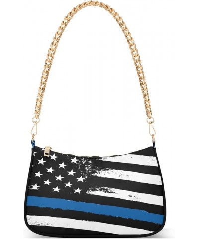 Shoulder Bags for Women American US Flag Independence Day Patriotic Hobo Tote Handbag Small Clutch Purse with Zipper Closure ...