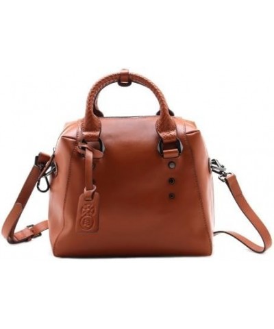 Nail Element Shoulder Bag Brown $67.76 Shoulder Bags