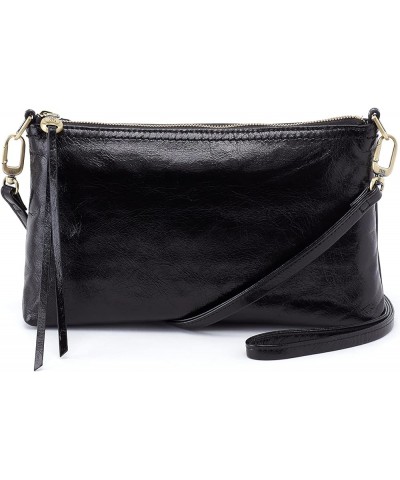 Womens Leather Crossbody Bag Vintage Hide Black $52.91 Crossbody Bags