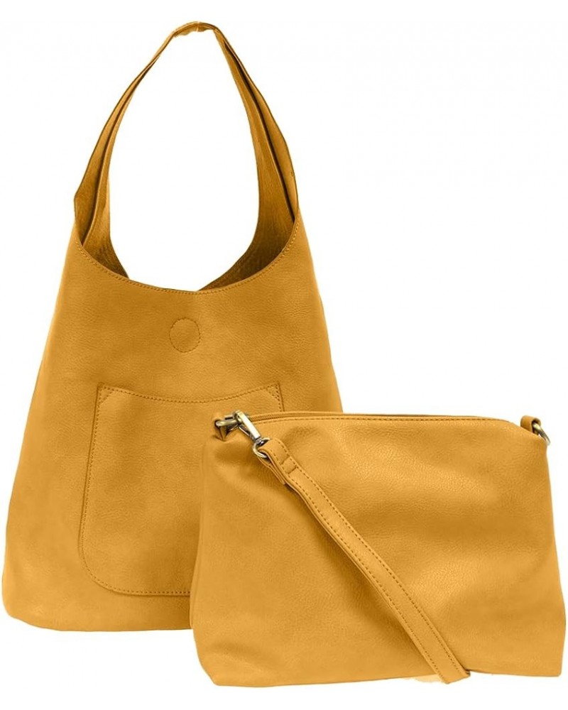 Womens Molly Slouchy 2-in-1 Hobo Handbag 792 - Amber $35.42 Hobo Bags