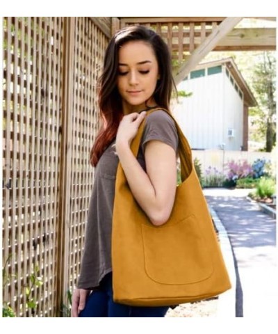 Womens Molly Slouchy 2-in-1 Hobo Handbag 792 - Amber $35.42 Hobo Bags