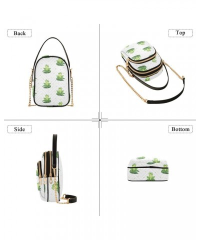 Joko lvery Frog Dot Cross Body Purse Crossbody Bags Chain Shoulder Bag Handbag for Work Women Gifts $9.90 Crossbody Bags