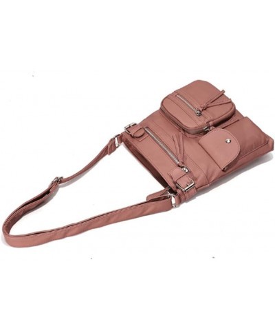 Crossbody Bag for Women Multiple pockets Phone Bags Small Shoulder Bag Purse-Blue Brown $34.08 Totes