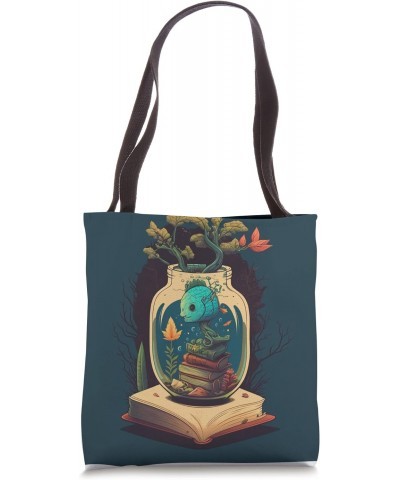 book adventure lover reading library cute read Tote Bag $12.40 Totes