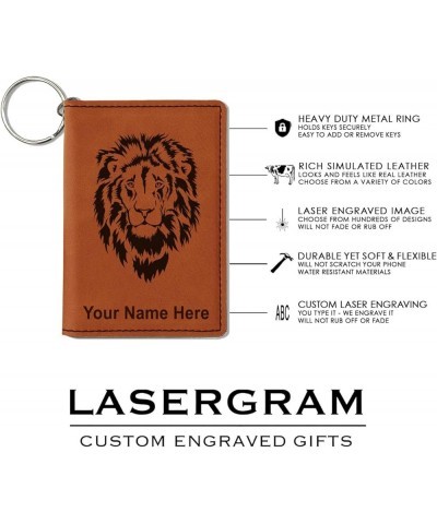 ID Holder Wallet, Bowler Bowling, Personalized Engraving Included (Teal) Dark Brown $11.20 Wallets