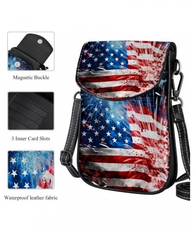 Crossbody Bags for Women,Crossbody Bag Men,Small Sling Bag,American Flag Celebrate Holidays,Crossbody Purse $13.80 Crossbody ...