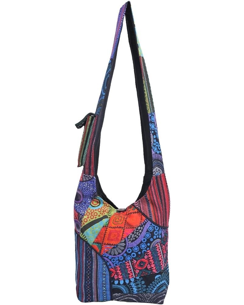 Hobo Crossbody Bags for Women, Boho Purse, Boho Bag | Hippie Bag, Indie Tote Bag, Cloth Purse for Women Blue-multi-tr $20.99 ...