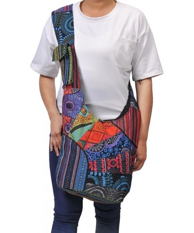 Hobo Crossbody Bags for Women, Boho Purse, Boho Bag | Hippie Bag, Indie Tote Bag, Cloth Purse for Women Blue-multi-tr $20.99 ...