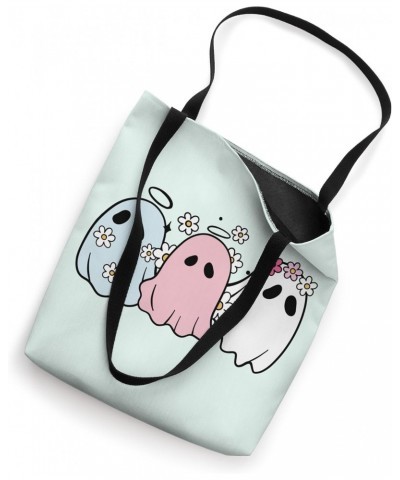 Ghost Pastels: Friendly Ghosts in Pastel Halloween Hues Boo Tote Bag $11.65 Totes