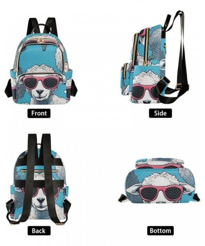 Cool Sheep Fashion Backpack Purse Ladies Fashion Rucksack Travel Shoulder Bag Casual Daily Backpack Work Bag Medium $15.18 Ba...