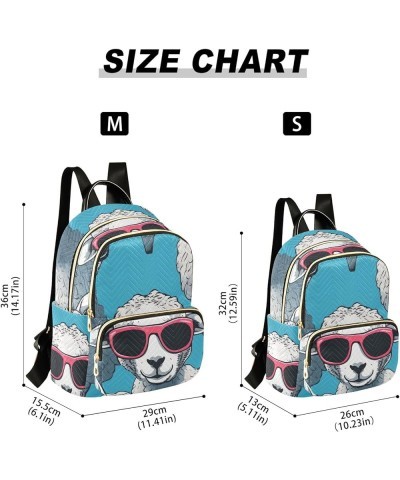 Cool Sheep Fashion Backpack Purse Ladies Fashion Rucksack Travel Shoulder Bag Casual Daily Backpack Work Bag Medium $15.18 Ba...