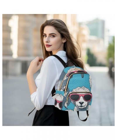 Cool Sheep Fashion Backpack Purse Ladies Fashion Rucksack Travel Shoulder Bag Casual Daily Backpack Work Bag Medium $15.18 Ba...