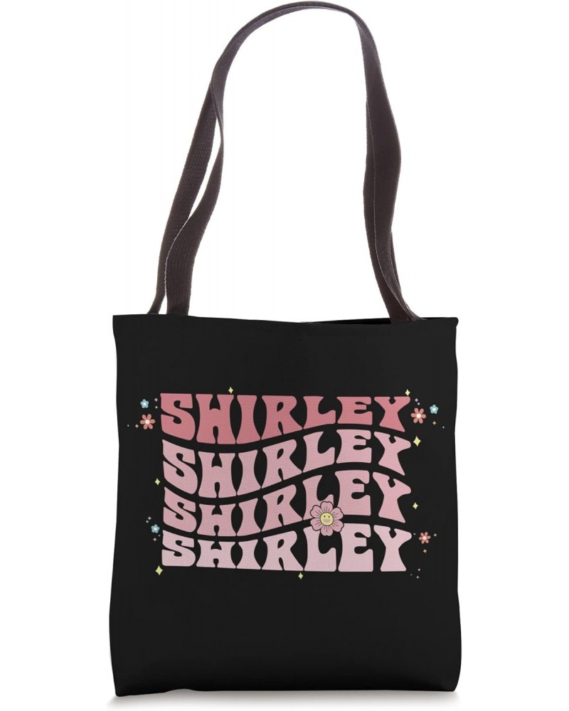 Groovy Shirley for Women Vintage Hippie, Name Shirley Tote Bag $14.39 Totes