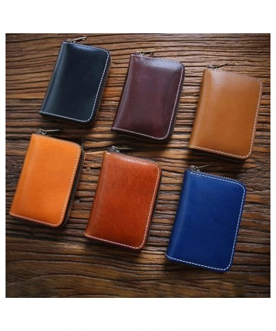 Wallet Fashion Women's Leather Wallet Vintage Mini Card Holder Portable Short Style Coin Purses Unisex Coins Pocket Tear-Resi...