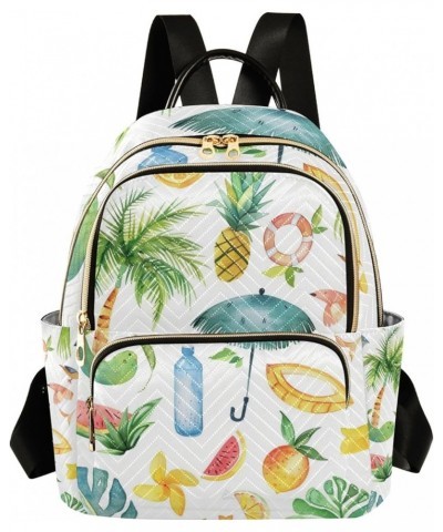 Mini Backpack Purse for Women, Tropical Coconut Tree Travel Bag Casual Daypack Shoulder Bag Small $13.76 Backpacks