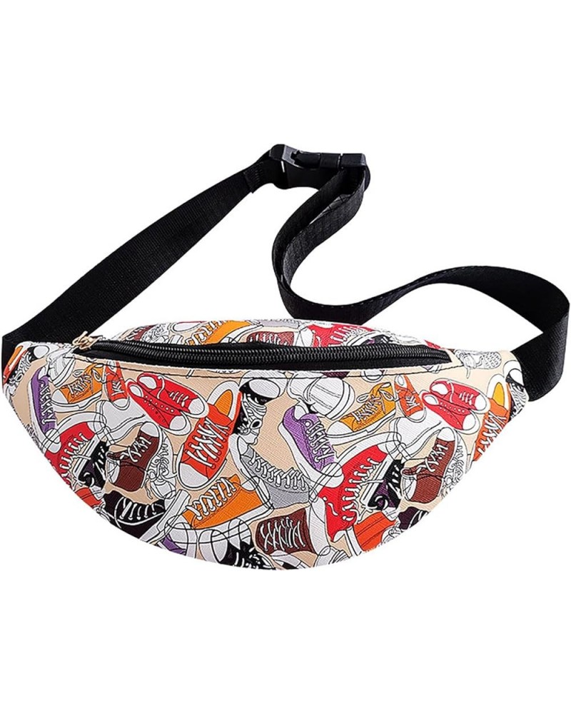 Fashion Waist Packs,Crossbody Waist Purse with Adjustable Strap (Multicolor) Multicolor $12.09 Totes