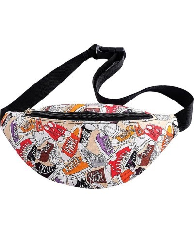 Fashion Waist Packs,Crossbody Waist Purse with Adjustable Strap (Multicolor) Multicolor $12.09 Totes