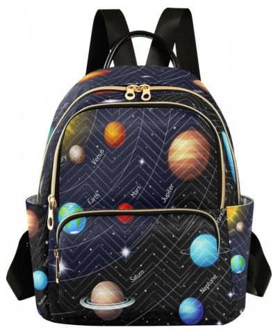 Fashion Backpack Mini Backpack Purse Casual Daily Backpack Colorful Solar Glaxy for Travel for College Work Medium $16.00 Bac...