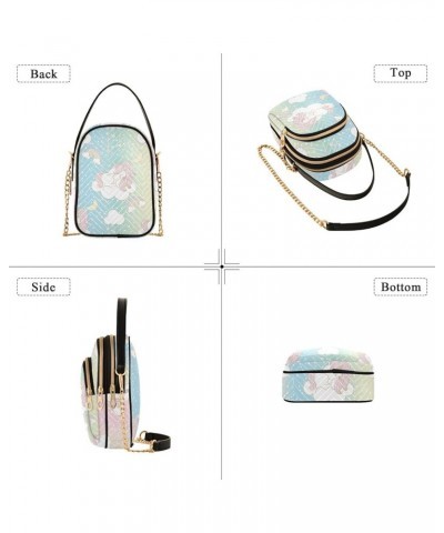 Unicorn Crossbody Bags for Women Small Shoulder with Detachable Straps, Trendy Cell Phone Purse Shoulder Handbags for Ladies ...