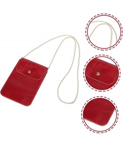 Messenger Bag Girls Cross-body Bag Outdoor Cross-body Bag Women Bag Outdoor Cosmetics Storage Pouch Girl Red $11.22 Crossbody...