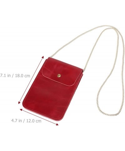 Messenger Bag Girls Cross-body Bag Outdoor Cross-body Bag Women Bag Outdoor Cosmetics Storage Pouch Girl Red $11.22 Crossbody...