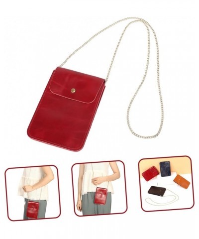 Messenger Bag Girls Cross-body Bag Outdoor Cross-body Bag Women Bag Outdoor Cosmetics Storage Pouch Girl Red $11.22 Crossbody...