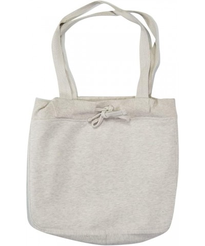 Pro-Weave Large Everyday Fleece Travel Tote Bag with draw cords - One Size Oatmeal $14.00 Totes